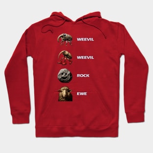 Weevil Weevil Rock Ewe Hoodie